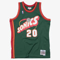 Seattle SuperSonics Mitchell & Ness Swingman Jersey Road Gary Payton 1995-96