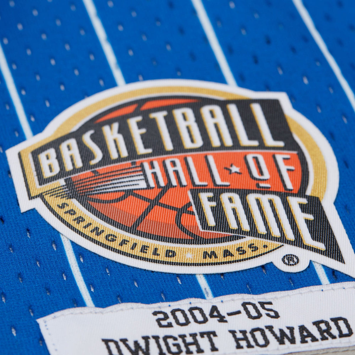 Orlando Magic Dwight Howard 2004/05 Hardwood Classics Hall of Fame Swingman Jersey - Blue - Men's