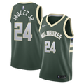 Milwaukee Bucks Nike Icon Edition Swingman Jersey - Hunter Green - Jaime Jaquez Jr. - Youth