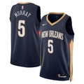 New Orleans Pelicans Nike Icon Edition Swingman Jersey - Navy - Dejounte Murray - Unisex