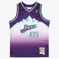 Utah Jazz Mitchell & Ness Road Swingman Jersey - Karl Malone - Youth