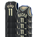 Milwaukee Bucks Jordan Brand Statement Edition Swingman Jersey - Hunter Green - Tyler Herro - Unisex