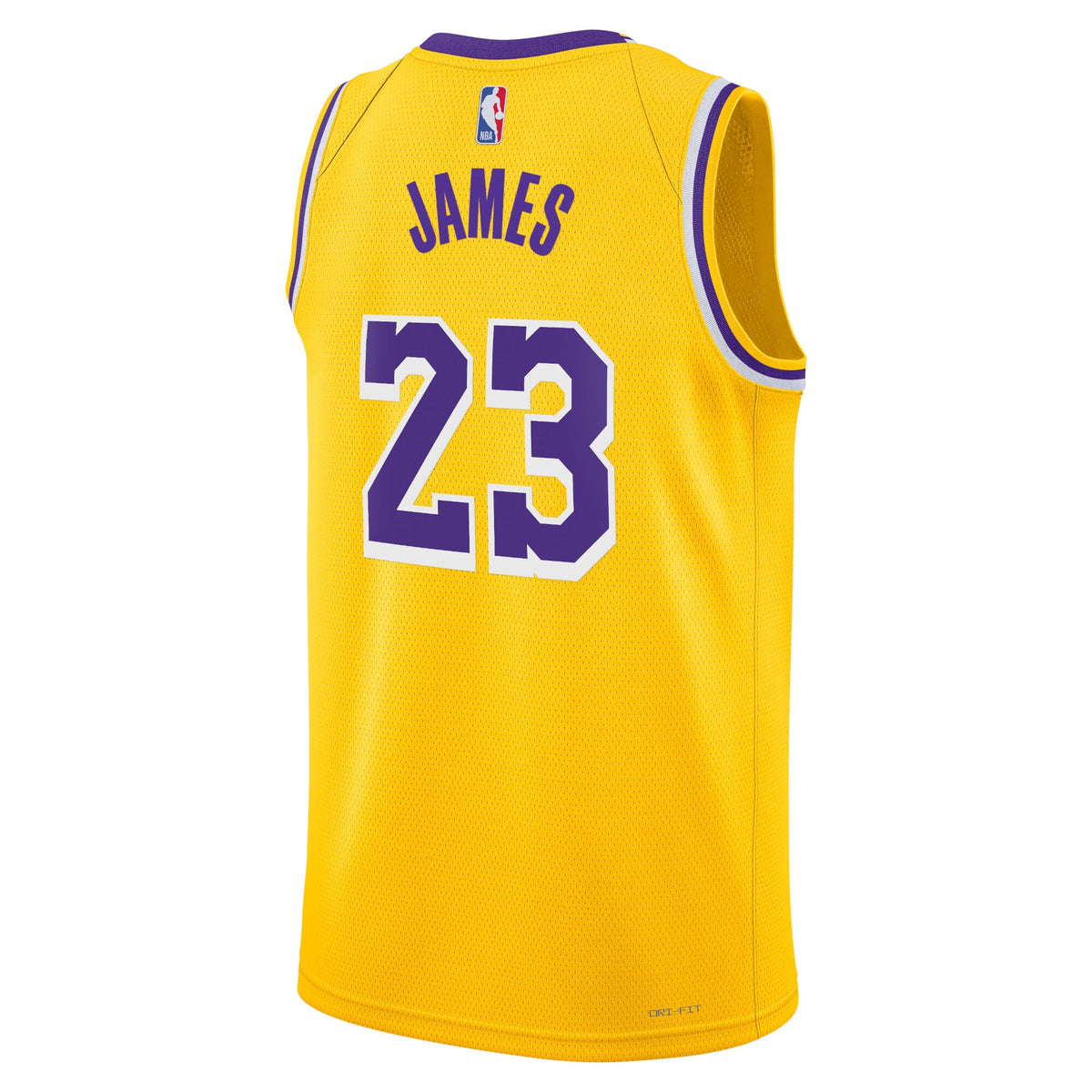 Los Angeles Lakers Nike Icon Swingman Jersey - James 23 - Men's
