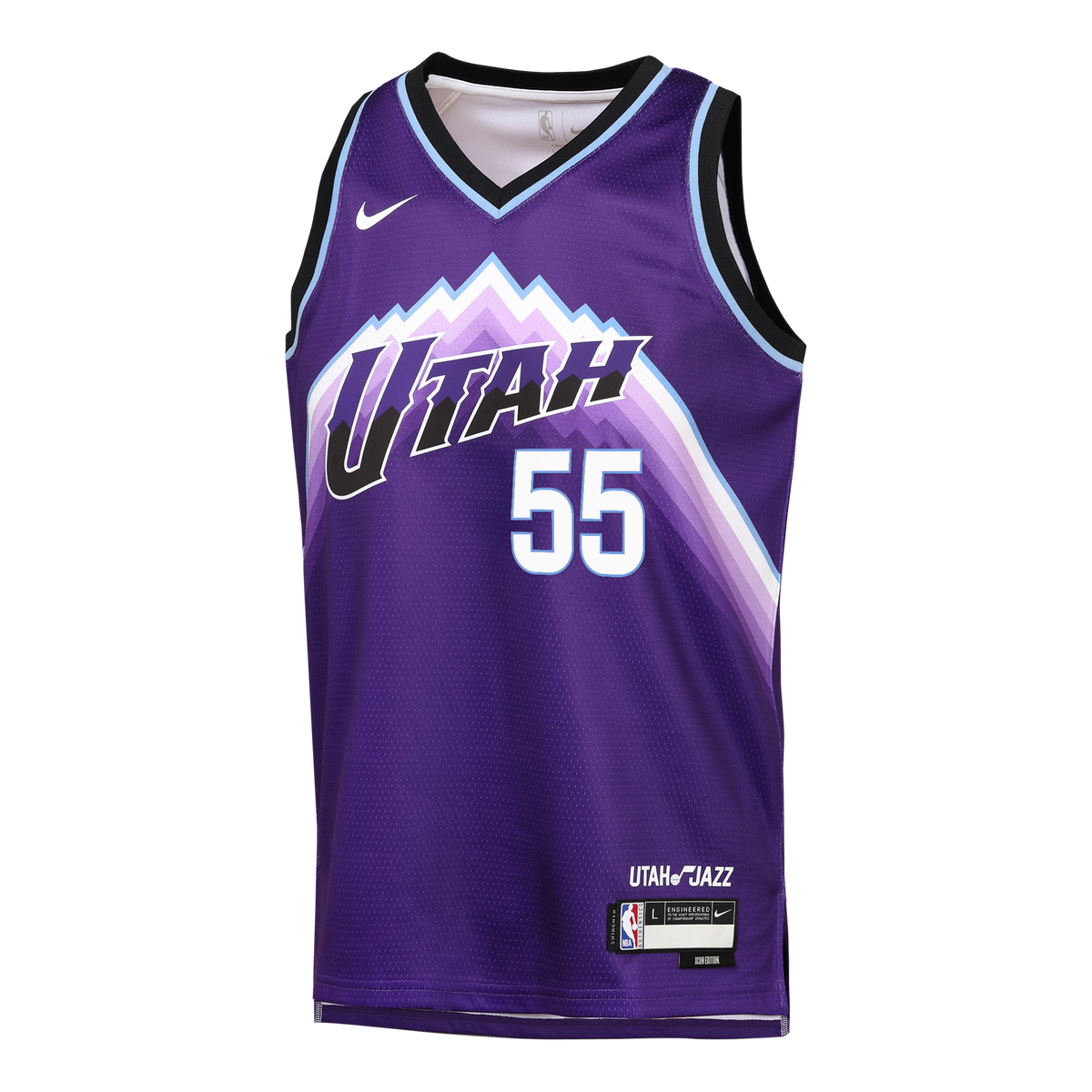 Utah Jazz Nike Replica Icon Edition Swingman Jersey - Purple - John Konchar - Youth