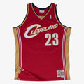 Cleveland Cavaliers Mitchell & Ness Swingman Jersey Road LeBron James 2003-04