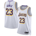 Los Angeles Lakers Nike Association Swingman Jersey - LeBron James - Unisex