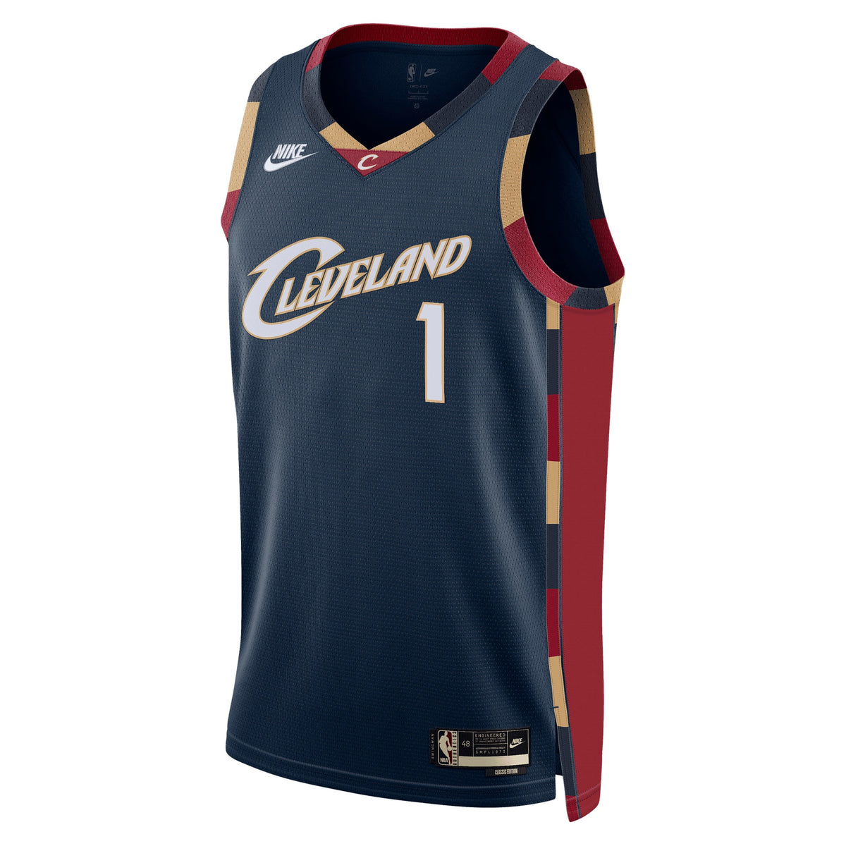 Cleveland Cavaliers Nike Classic Edition Jersey - Navy - Max Strus - Unisex