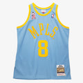 Los Angeles Lakers Mitchell & Ness Kobe Bryant 2001/02 Hardwood Classics Authentic Player Jersey - Powder Blue - Men's