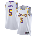 Los Angeles Lakers Nike Association Edition Swingman Jersey - White - Quentin Grimes - Unisex