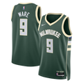 Milwaukee Bucks Nike Icon Edition Swingman Jersey - White - Kel'el Ware - Unisex