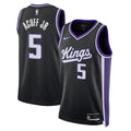 Sacramento Kings Nike Icon Swingman Jersey - Black - Darius Acuff Jr. - Unisex