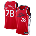 LA Clippers Jordan Brand Statement Edition Swingman Jersey - Red - Rui Hachimura - Men's